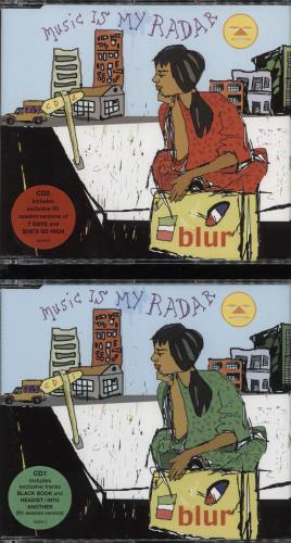 Blur Music Is My Radar - 2xCD set UK 2-CD single set (Double
